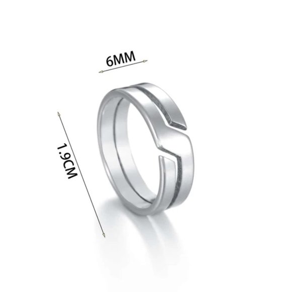 STAINLESS STEEL RING - Picture 2 of 3